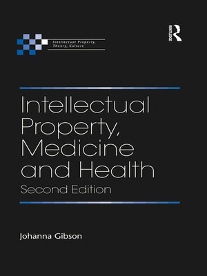 cover image of Intellectual Property, Medicine and Health